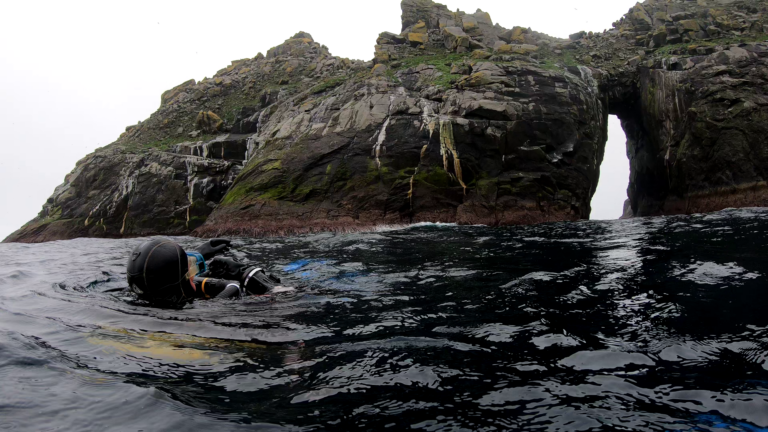 Surfacing from the Sawcut at Dun