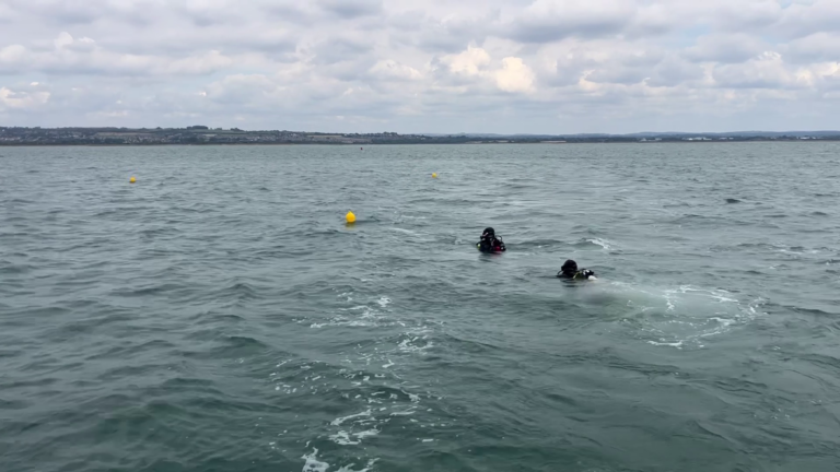 Divers deployed