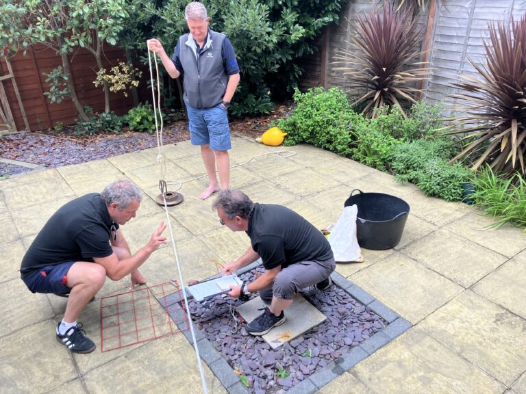 Dry run of a seagrass survey