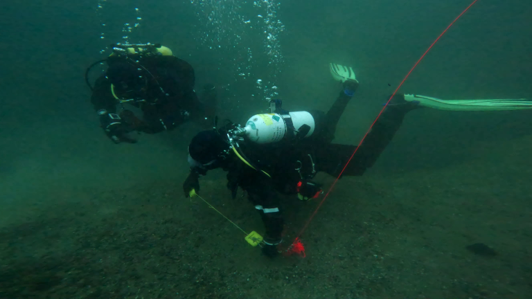 Underwater search training