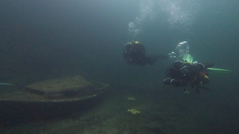 Initial DL and rescue training in Vobster