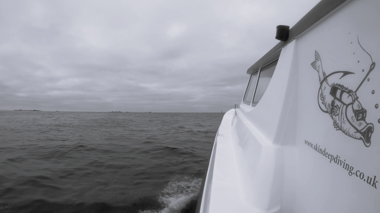 Heading west towards Bishop Lighthouse IoS